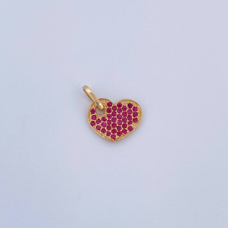 Pendant Heart 1.35gr / 1.8cm / 18K Gold &