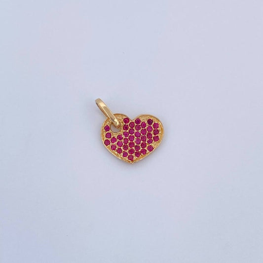 Pendant Heart 1.35gr / 1.8cm / 18K Gold &