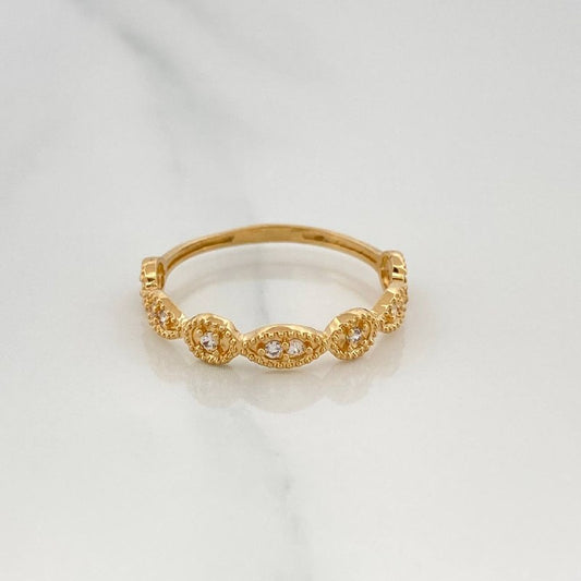 Anillo Churumbela 1.5 g / T6 3/4 Oro Amarillo 18K