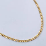 Cuban Links 4.05gr / 60.4cm / 2.1mm Yellow Gold +0 18K $