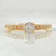 Solitaire Churumbela Ring 1.35gr / Size 5 1/2 / 18K Yellow Gold