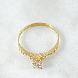 Solitaire Churumbela Ring 1.95gr / Size 9 / 18K Yellow Gold