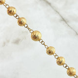 Cross Rosary Miraculous Cross 28.1gr / 23.6in / 18K Gold ©