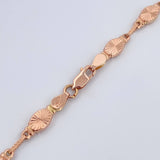 Rustic Chain Link 13.1gr / 23.9in / 18K Gold $