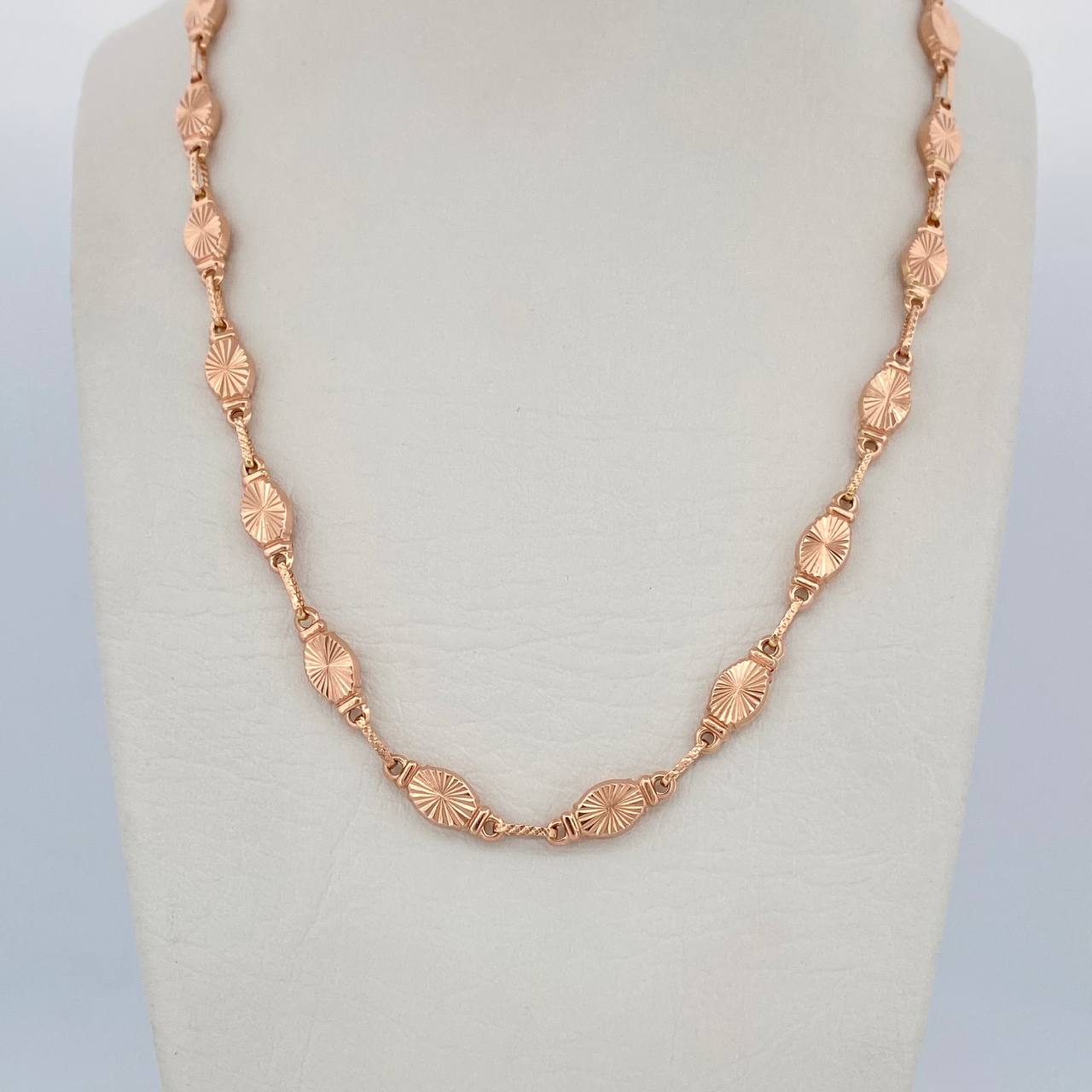 Rustic Chain Link 13.1gr / 23.9in / 18K Gold $