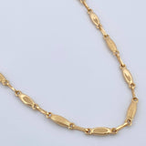 Bud Chain 8.1gr / 22.0in / 18K Gold $