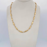 Bud Chain 8.1gr / 22.0in / 18K Gold $