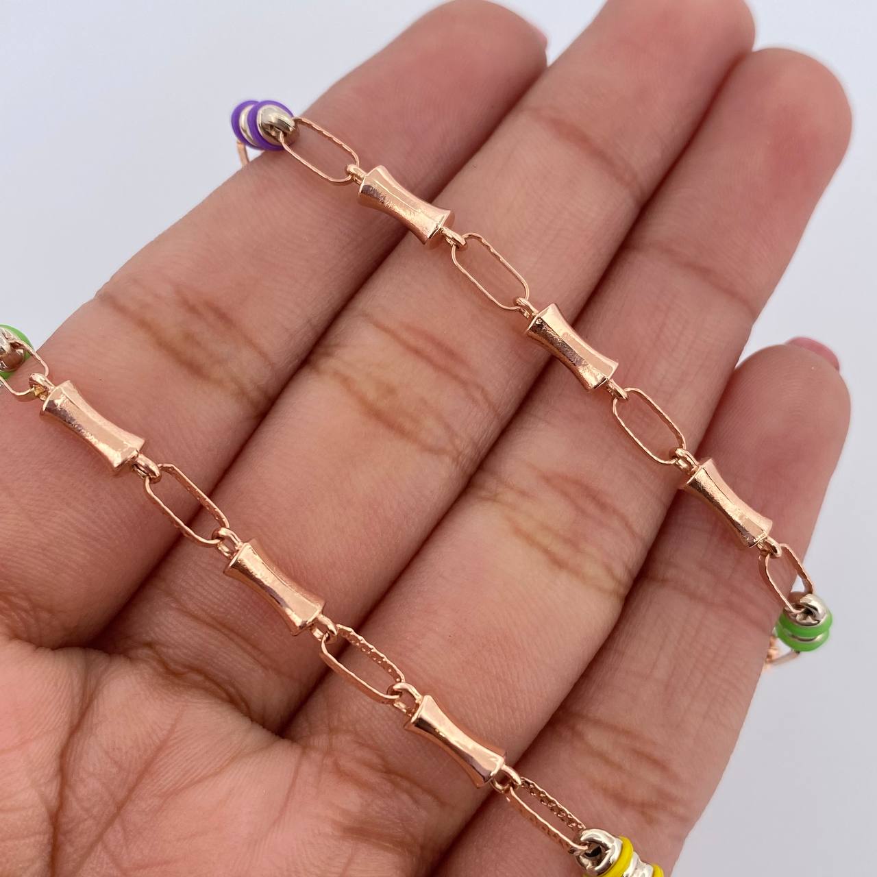 Hourglass Chain 8.15gr / 22.1in / 18K Gold +$