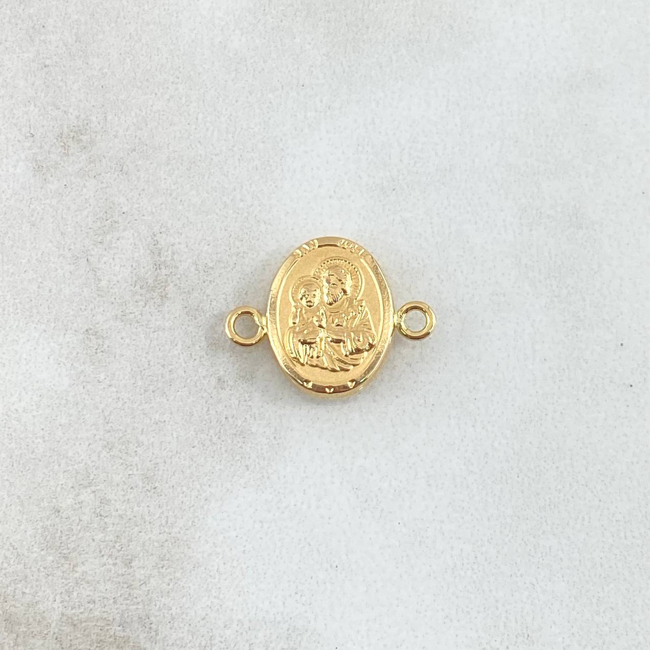 Charm San Jose 0.65gr / 0.6in / Stamped 18K Gold ©