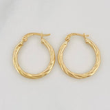 Candongas Sofi 1.9g / 1 in Oro Amarillo 18K