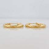 Candongas Sofi 1.9g / 1 in Oro Amarillo 18K
