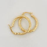 Candongas Sofi 1.9g / 1 in Oro Amarillo 18K