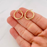 Candongas Sofi 1.9g / 1 in Oro Amarillo 18K