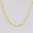 Cadena Militar Media Militar 13.7g / 18 3/4 in / 3.65mm Oro Amarillo 18K