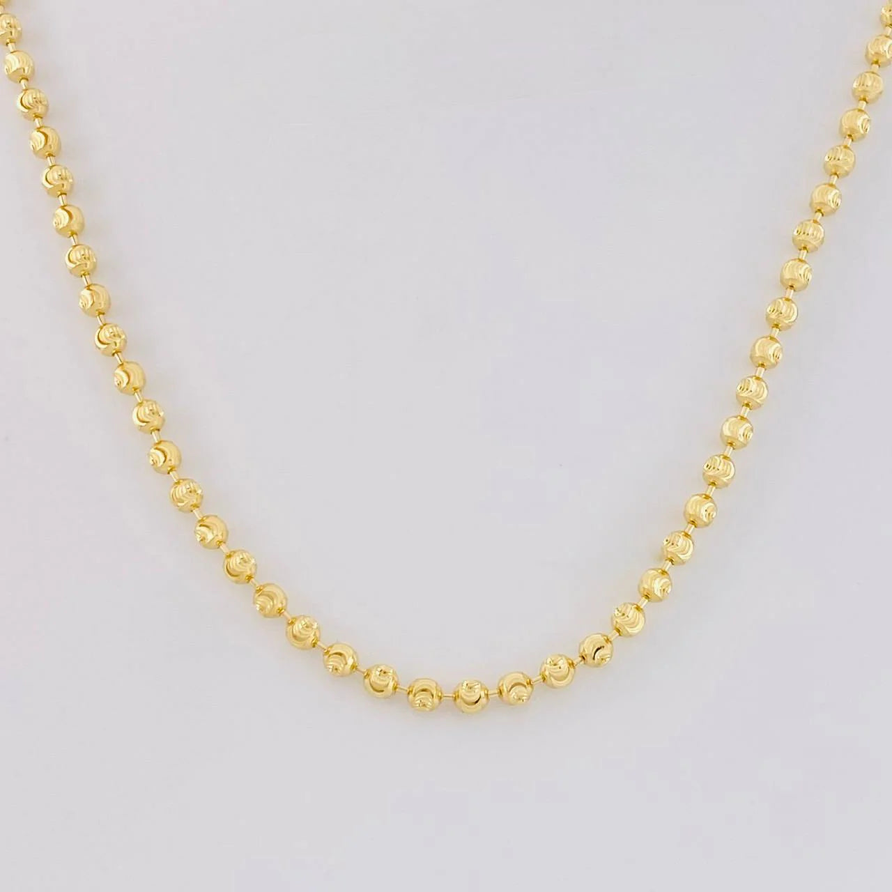 Military Chain Medium Military 14.1g / 18 in / 3.65mm Yellow Gold 18K