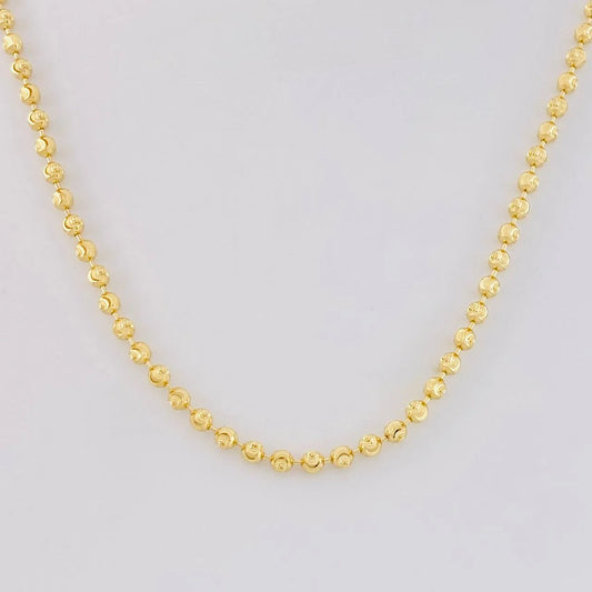 Military Chain Medium Military 14.1g / 18 in / 3.65mm Yellow Gold 18K
