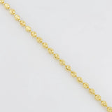 Military Chain Medium Military 14.1g / 18 in / 3.65mm Yellow Gold 18K
