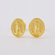 Topos Maria Auxiliadora 0.75 g / in / 9 mm Oro Amarillo 18K
