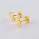 Topos Maria Auxiliadora 0.7 g / in / 9 mm Oro Amarillo 18K