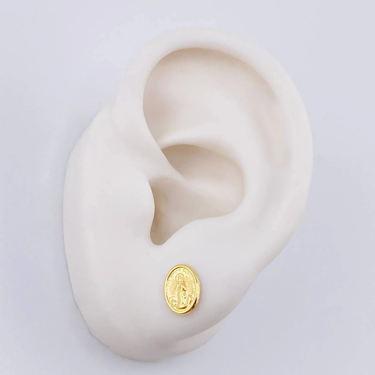 Topos Maria Auxiliadora 0.7 g / in / 9 mm Oro Amarillo 18K