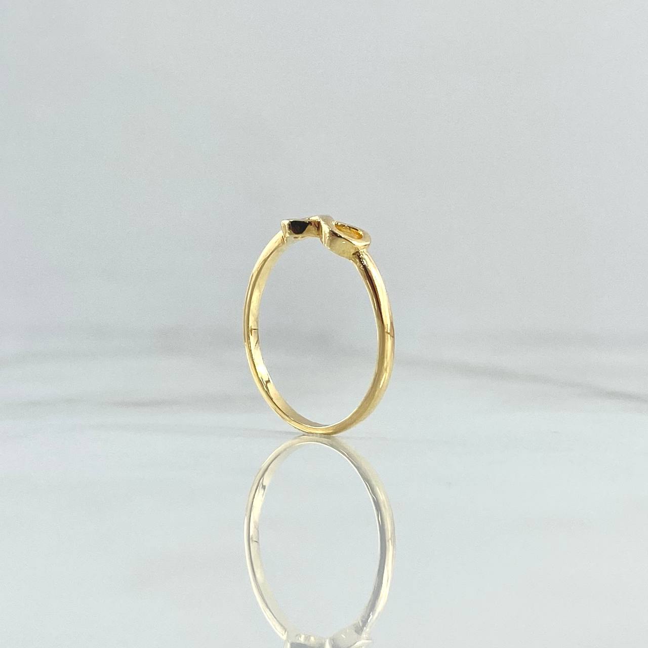 Infinity Ring 1.5gr / T6 3/4 / Smooth 18K Yellow Gold ©