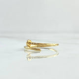 Anillo Clavo 1.05gr / T6 / Oro Amarillo 18K ©