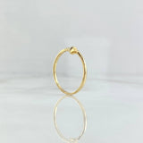 Anillo Clavo 1.05gr / T6 / Oro Amarillo 18K ©