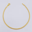 Cuban Links Bracelet 1.3gr / 7 1/2 in / 2.4mm Yellow Gold +1 18K