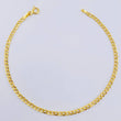 Cuban Links Bracelet 1.3gr / 7 3/4 in / 2.4mm Yellow Gold +1 18K