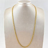 Cadena Cubana 13.1gr / 60cm / 5.3mm Oro Amarillo +0 18K *