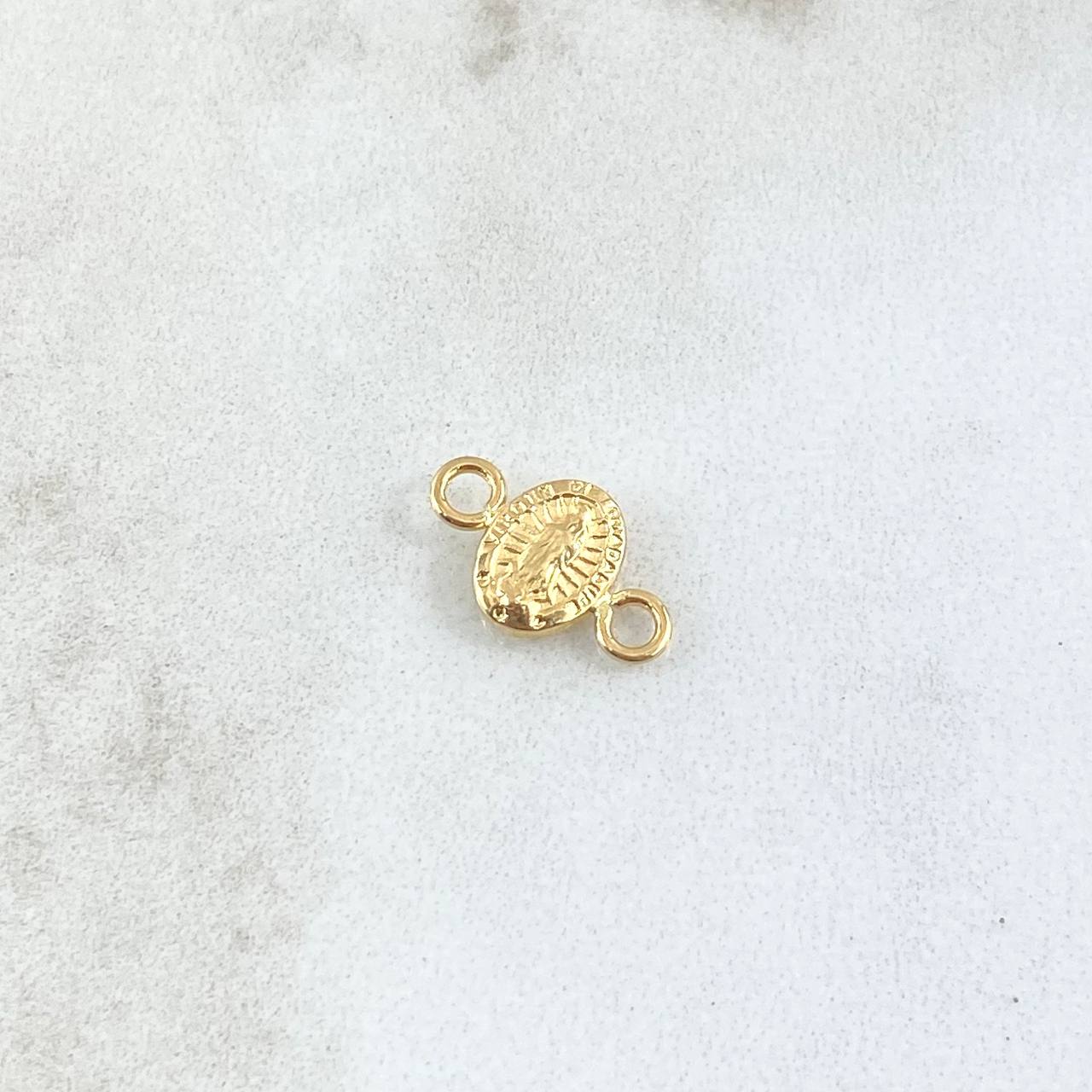 Charm Virgen Guadalupe 0.3gr / 0.5in / Die-cut 18K Gold