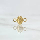 Charm Virgen Guadalupe 0.3gr / 0.5in / Die-cut 18K Gold