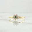 Nine-Petal Flower Ring 1.35gr / Size 6 3/4 / 18K Gold ©