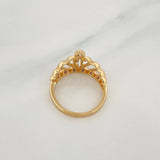 Anillo 15'S 3.3 g / T7 Dos Oros Amarillo Blanco 18K