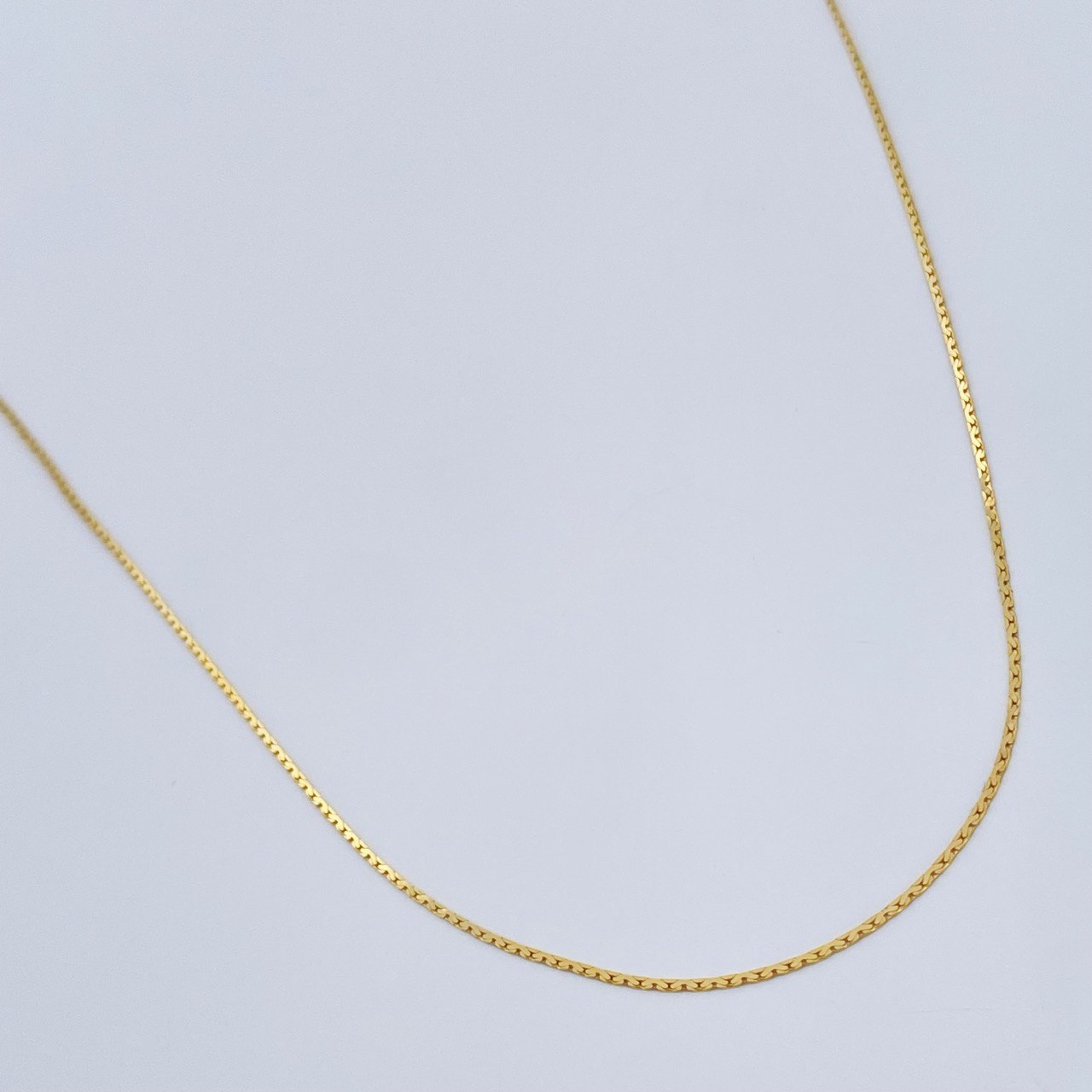 Cadena Serpiente 1.35gr / 45cm / Oro Amarillo +3 18K &