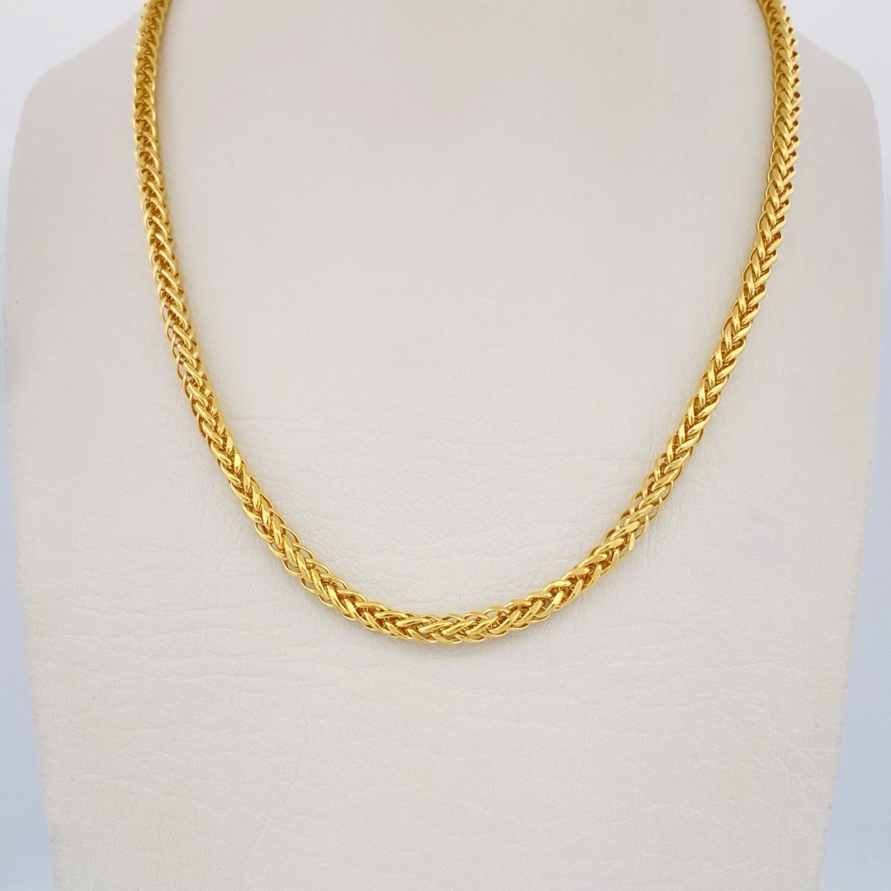 Franco Chain 8.7gr / 17.7in / 18K Gold +3 &