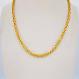Franco Chain 8.7gr / 17.7in / 18K Gold +3 &