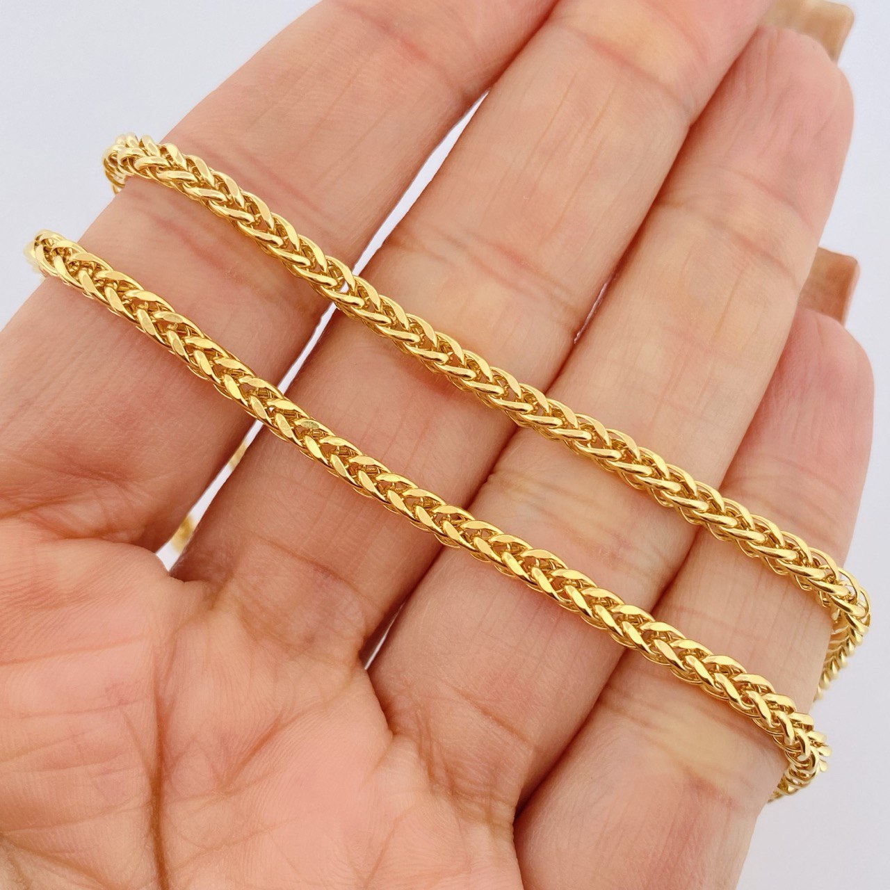 Franco Chain 8.7gr / 17.7in / 18K Gold +3 &