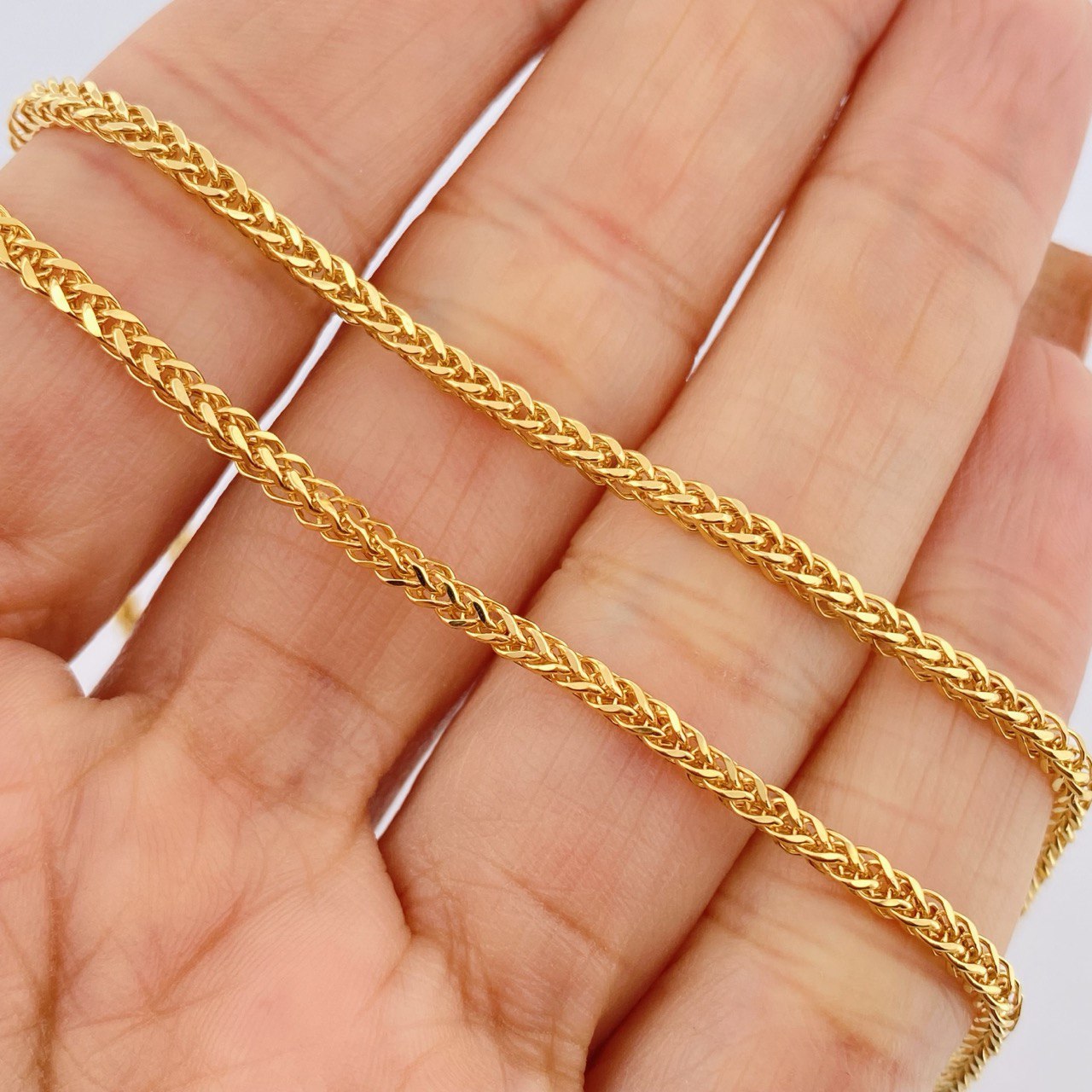 Franco Chain 5.05gr / 17.7in / 18K Gold +3$
