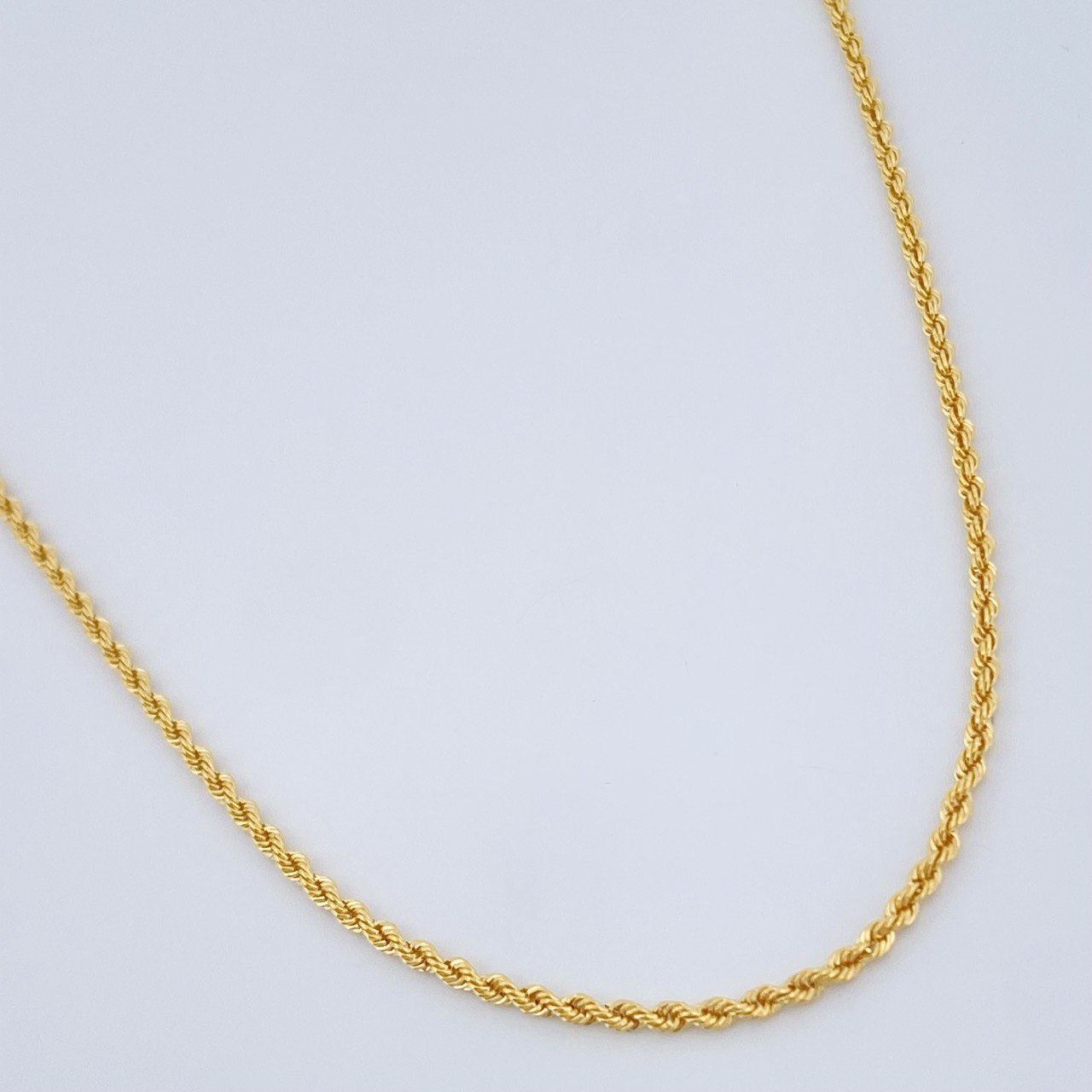 Rope Chain 1.85gr / 20.1in / 18K Gold +3$