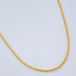 Rope Chain 1.85gr / 20.1in / 18K Gold +3$