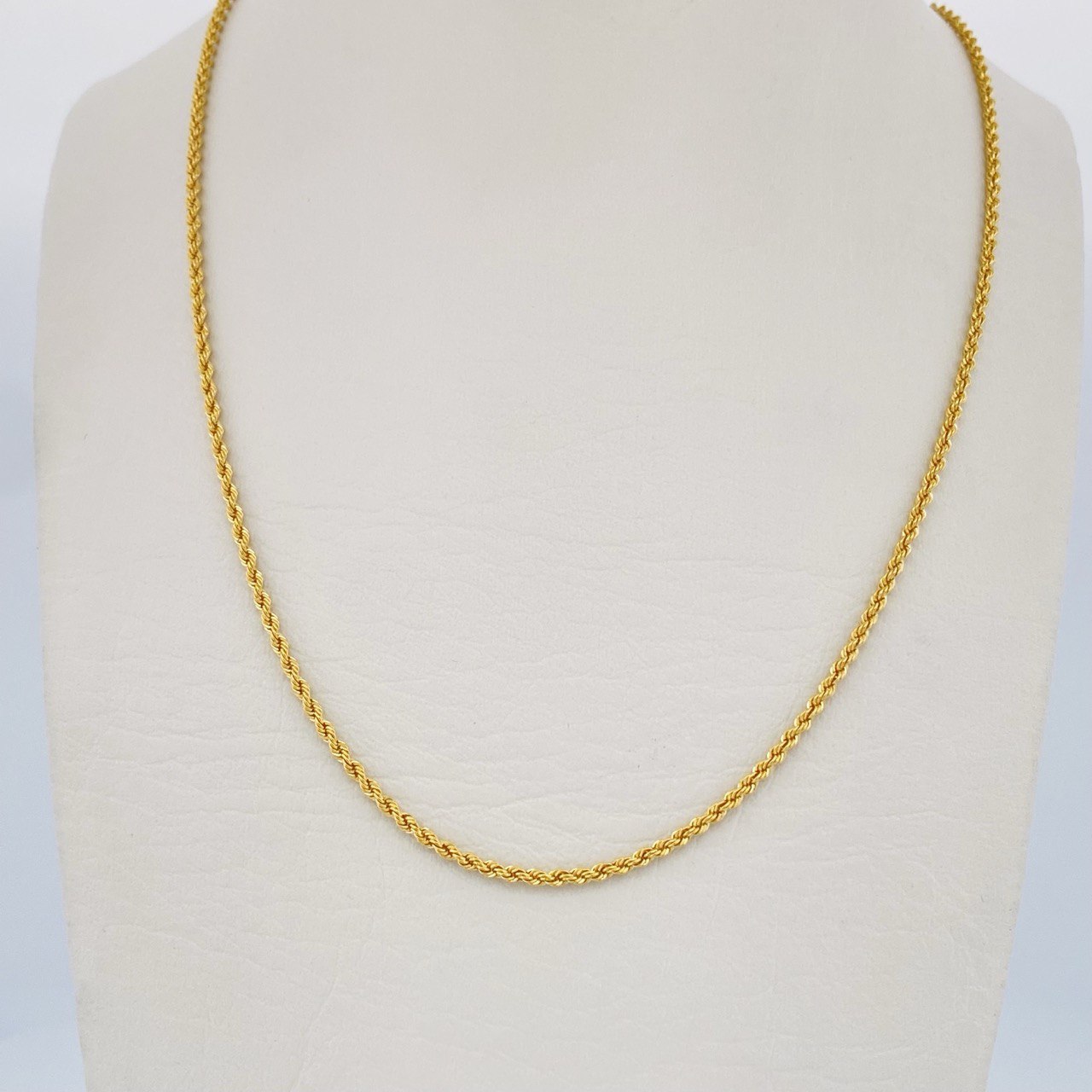 Rope Chain 1.85gr / 20.1in / 18K Gold +3$