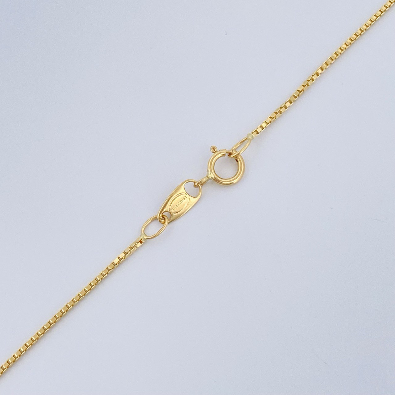 Cadena Veneciana 3.05gr / 50.5cm / Oro Amarillo +3 18K &
