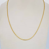 Cadena Veneciana 3.05gr / 50.5cm / Oro Amarillo +3 18K &