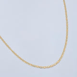 Flat Mariner Chain 1.3gr / 17.8in / Three Golds +3 18K &