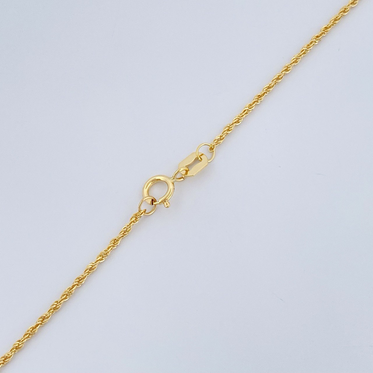 Rope Chain 1.05gr / 15 3/4 in / 18K Gold +3 &