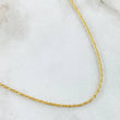 Cadena Lazo 2.1gr / 60cm / +3 Oro 18K