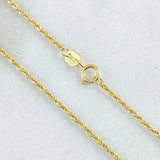 Rope Chain 1.15gr / 23.6in / 18K Gold +3$