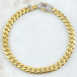 Cuban Links Bracelet Infinity 9gr / 8.3in / 18K Gold +4$