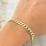 Cuban Links Bracelet Infinity 9gr / 8.3in / 18K Gold +4$